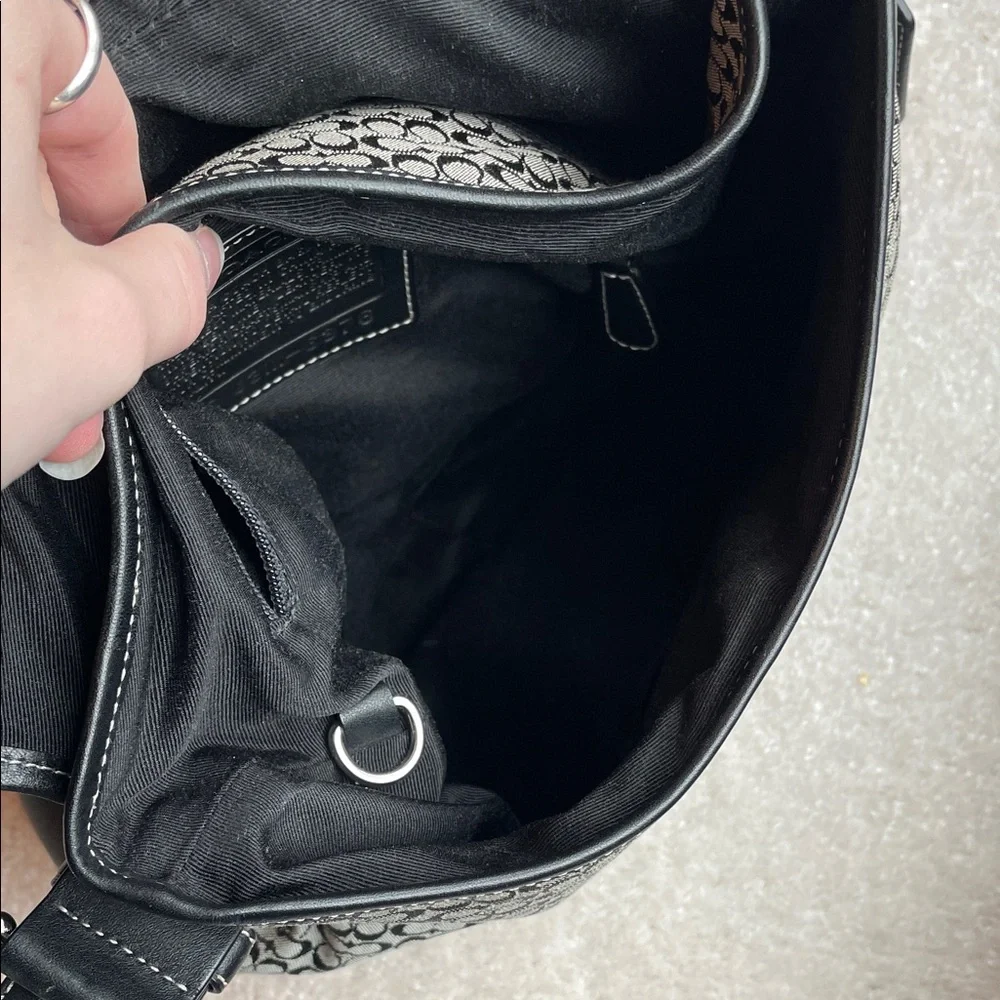 Coach Monogram Shoulder Bag - Picture 11 of 12